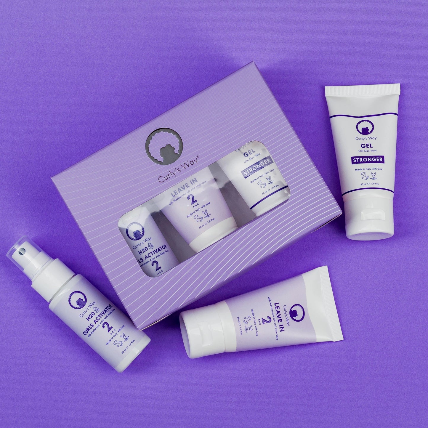 50 ml MINI KIT Styling Capelli Mossi (Linea 2)