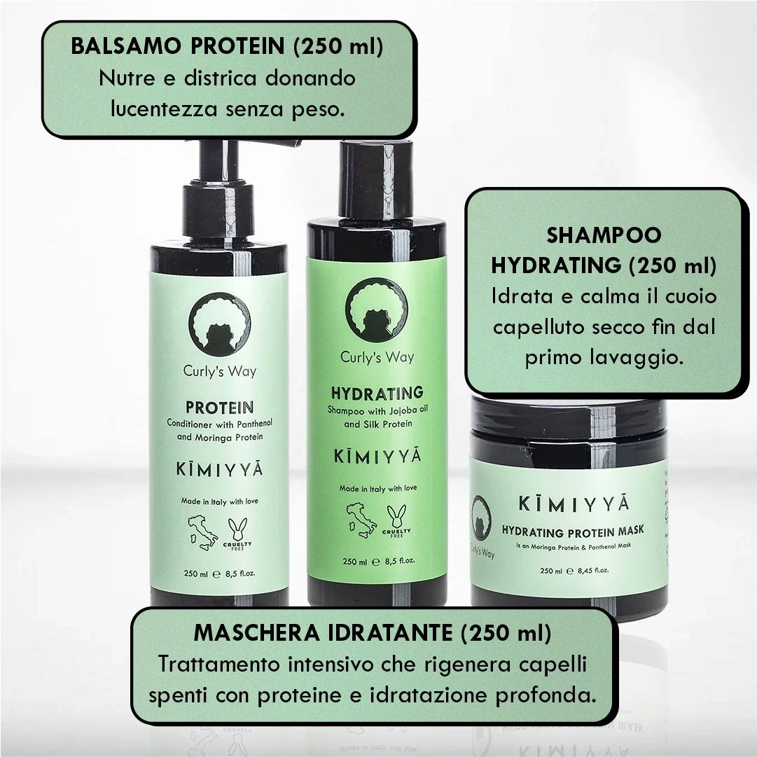 KIT x Capelli Mossi con Cuoio Capelluto Secco