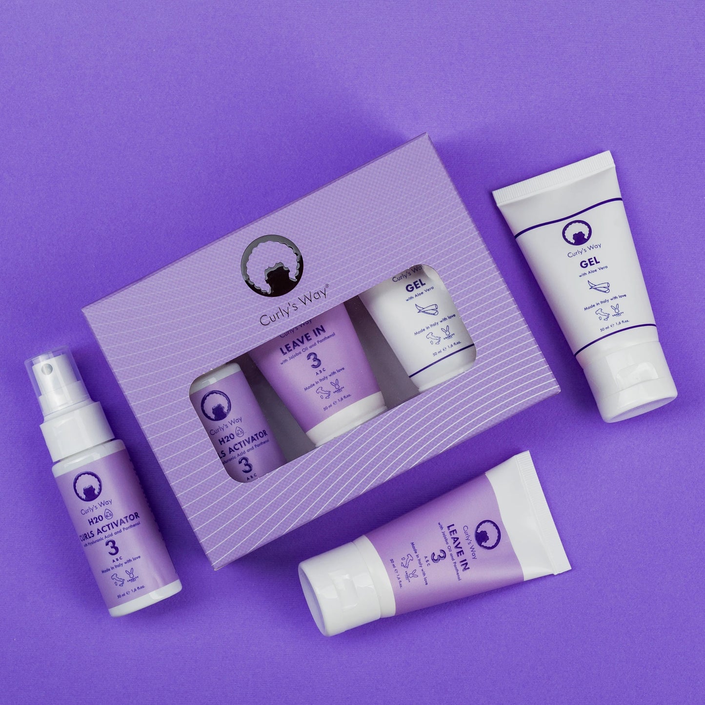 50 ml MINI KIT Styling Capelli Ricci (Linea 3)