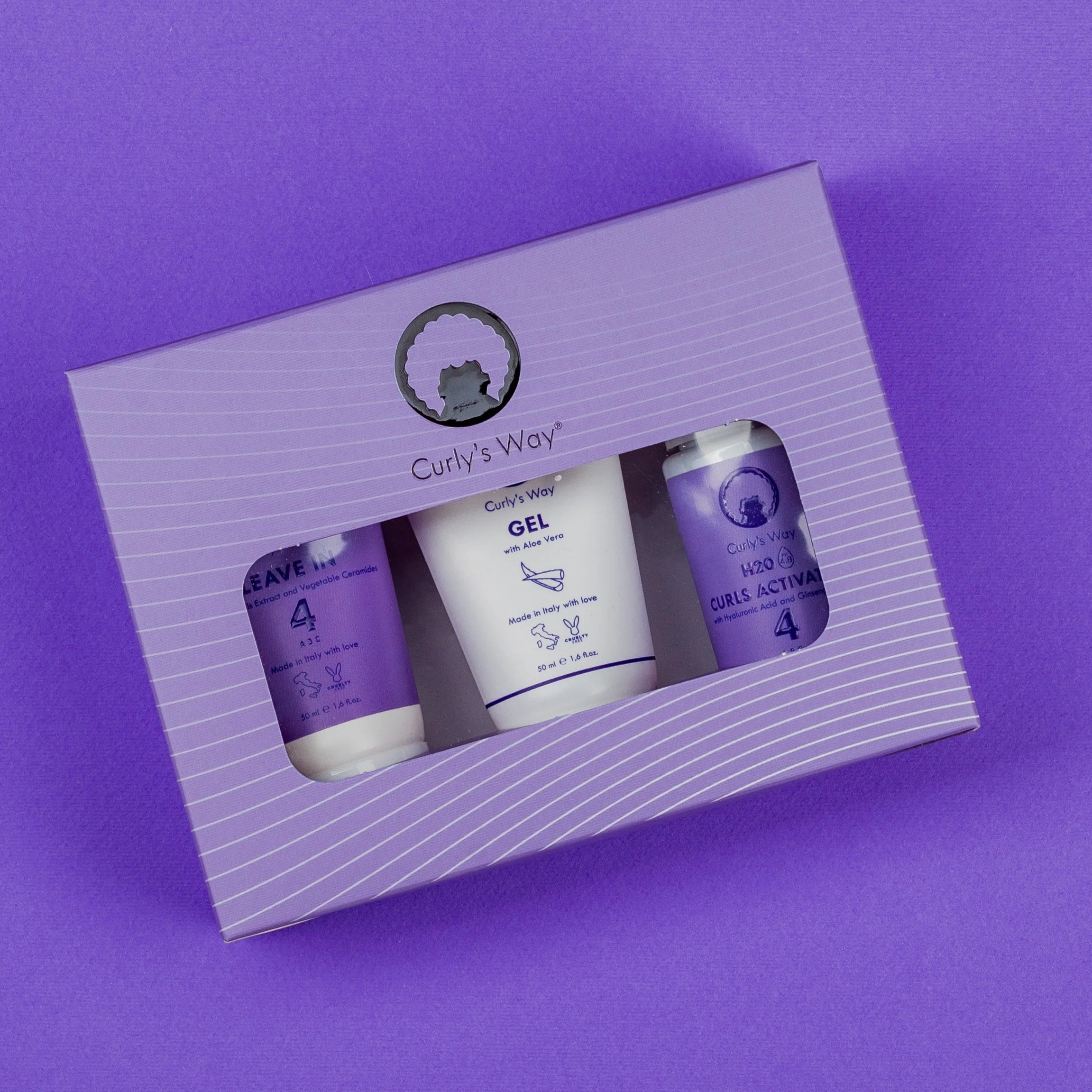 MINI KIT Styling Capelli Afro/Coily - 50 ml (Linea 4) + Nebulizzatore 💟