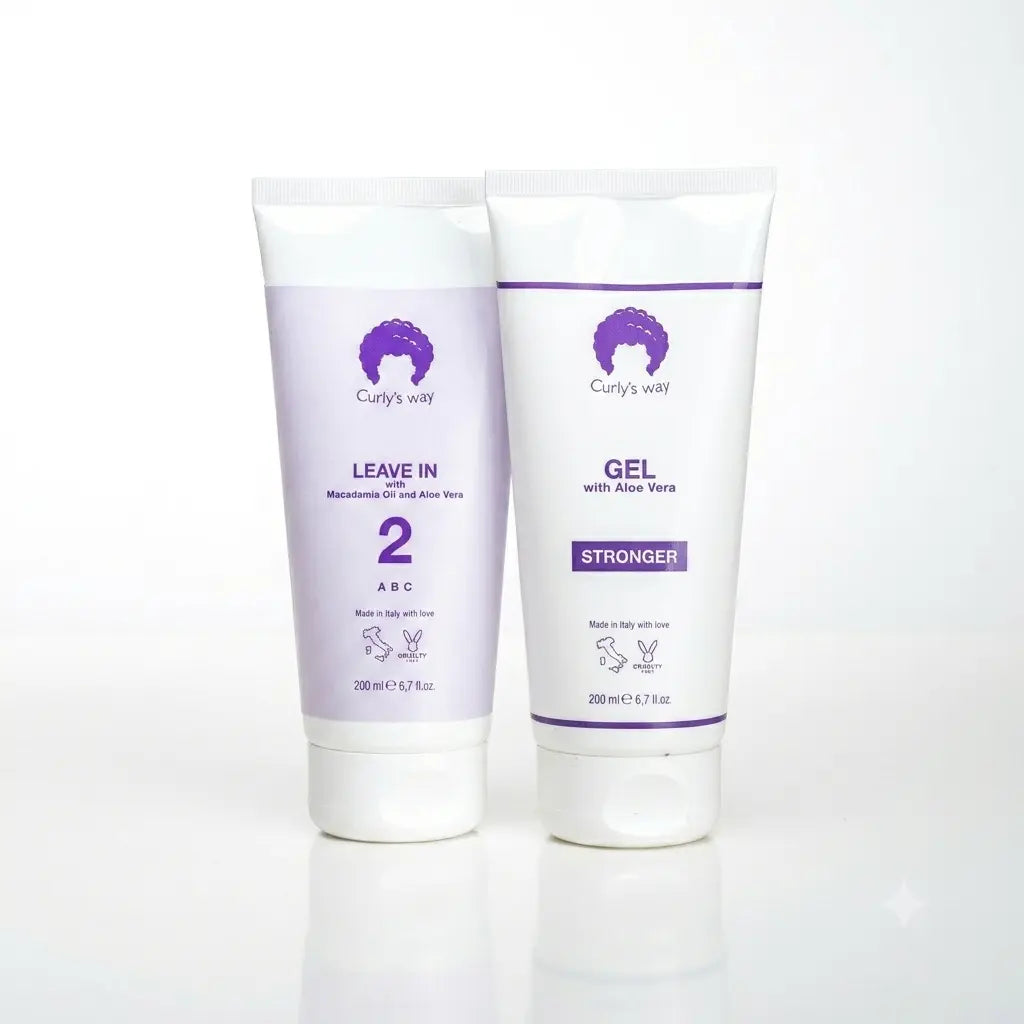 KIT Essenziale Capelli Mossi (Linea 2) + Nebulizzatore e Spazzola Districante 🍇