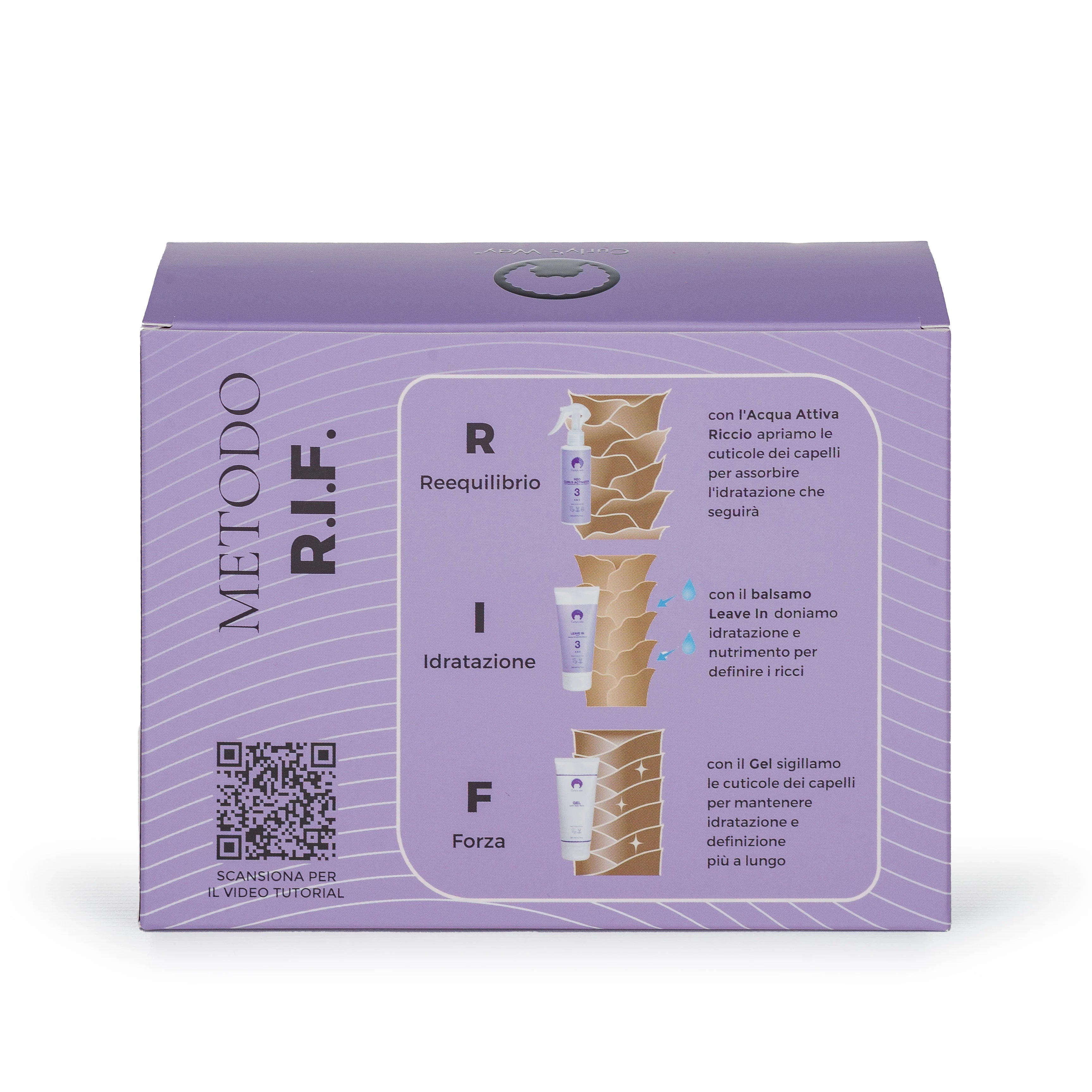 MINI KIT Styling Capelli Afro/Coily - 50 ml (Linea 4) + Nebulizzatore 💟