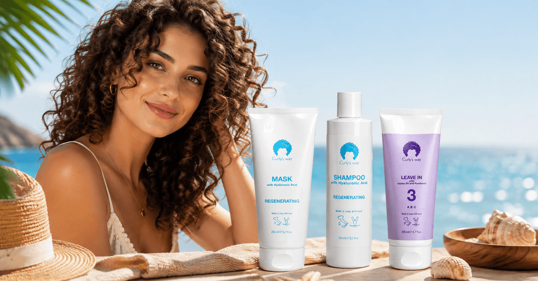 Come Mantenere i Capelli Ricci Idratati Durante l'Estate