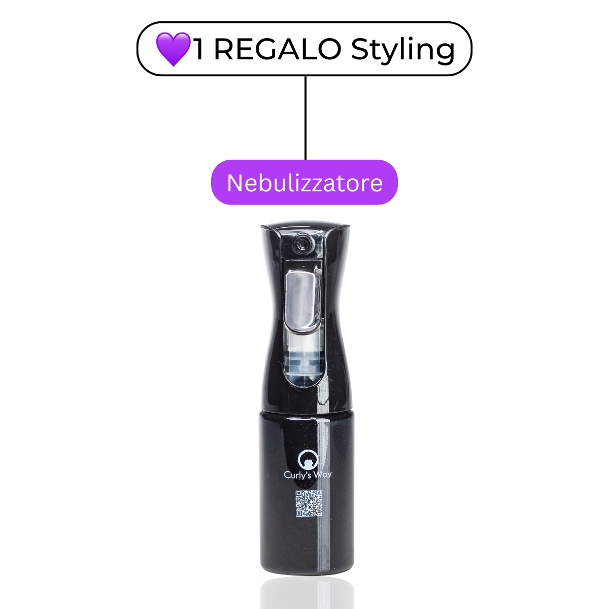 MINI KIT Styling Capelli Afro/Coily - 50 ml (Linea 4) + Nebulizzatore 💟