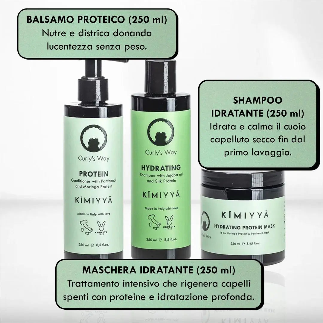 KIT x Capelli Mossi con Cuoio Capelluto Secco
