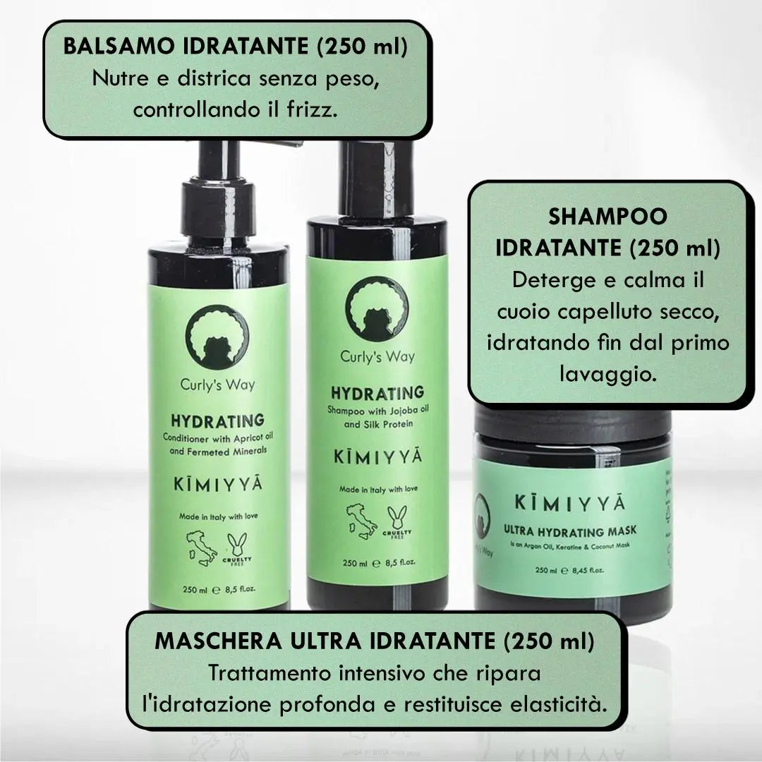 KIT x Capelli Ricci e Cuoio Capelluto Secco