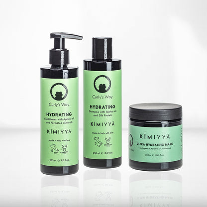 KIT x Per Capelli Ricci e Cuoio Capelluto Secco