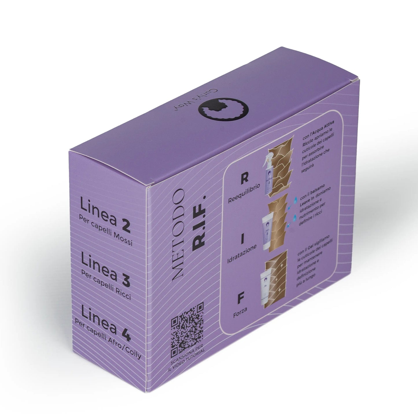 50 ml MINI KIT Styling Capelli Afro/Coily (Linea 4)